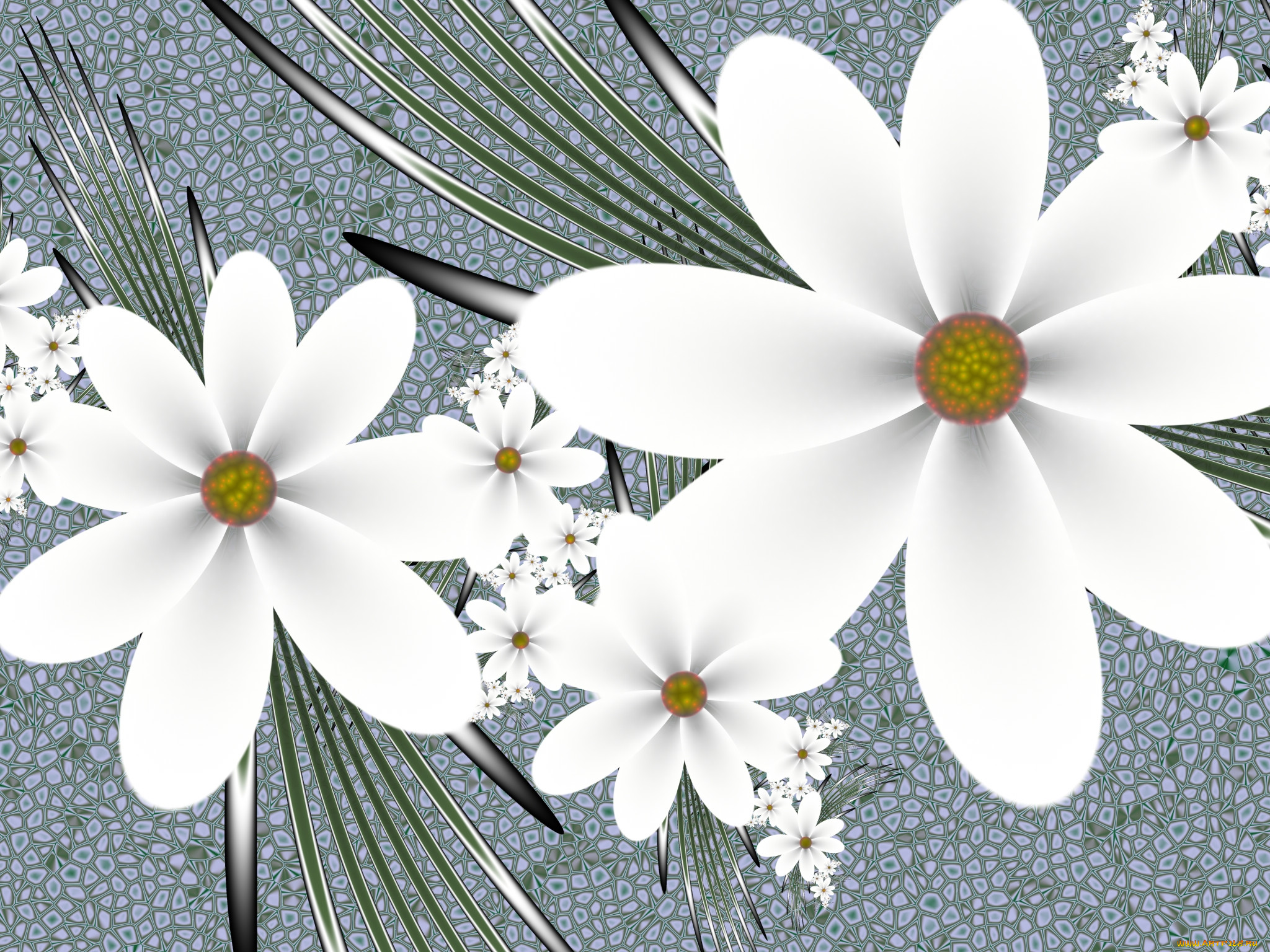 3 ,  , flowers, , , , 